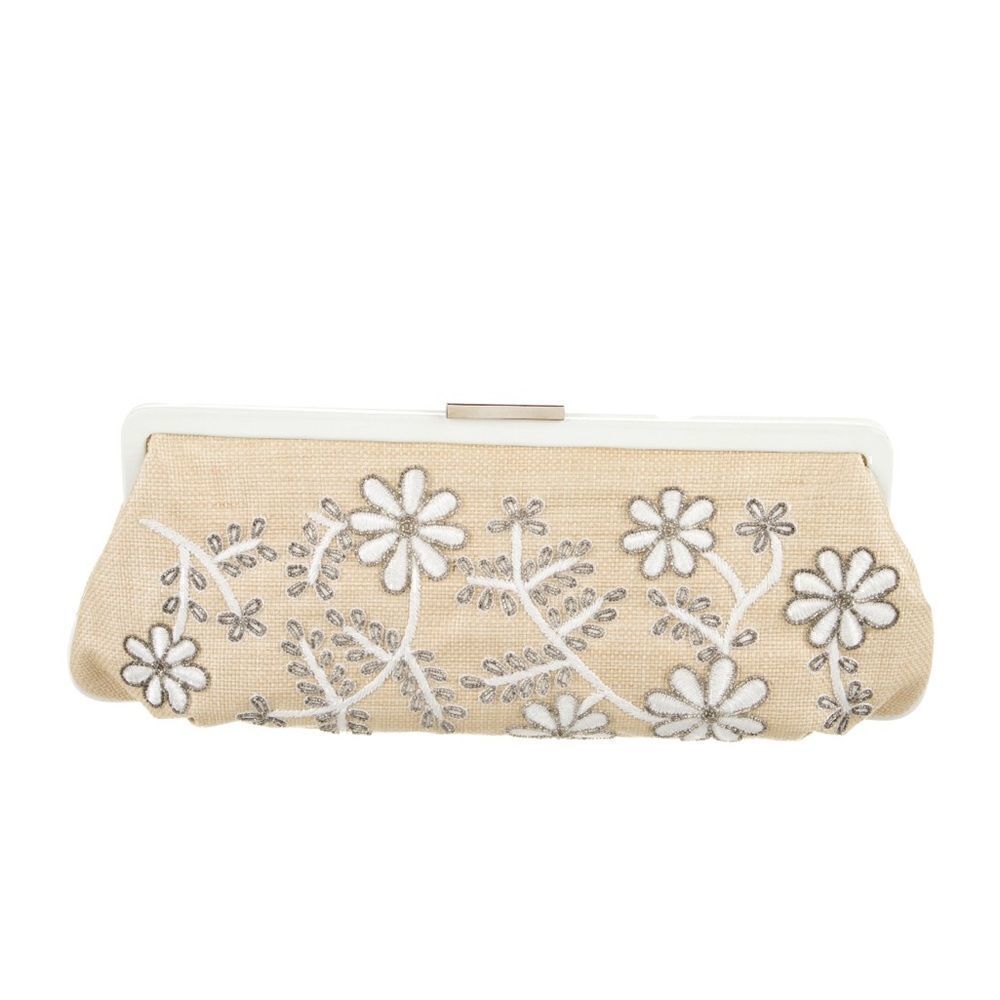 Tiffany & Co Holly Clutch - Wicker/Raffia